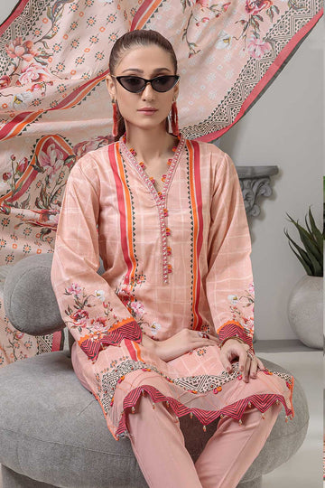 Bonanza Satrangi Rst222p07 Pink Eid Prints 2022 Online Shopping